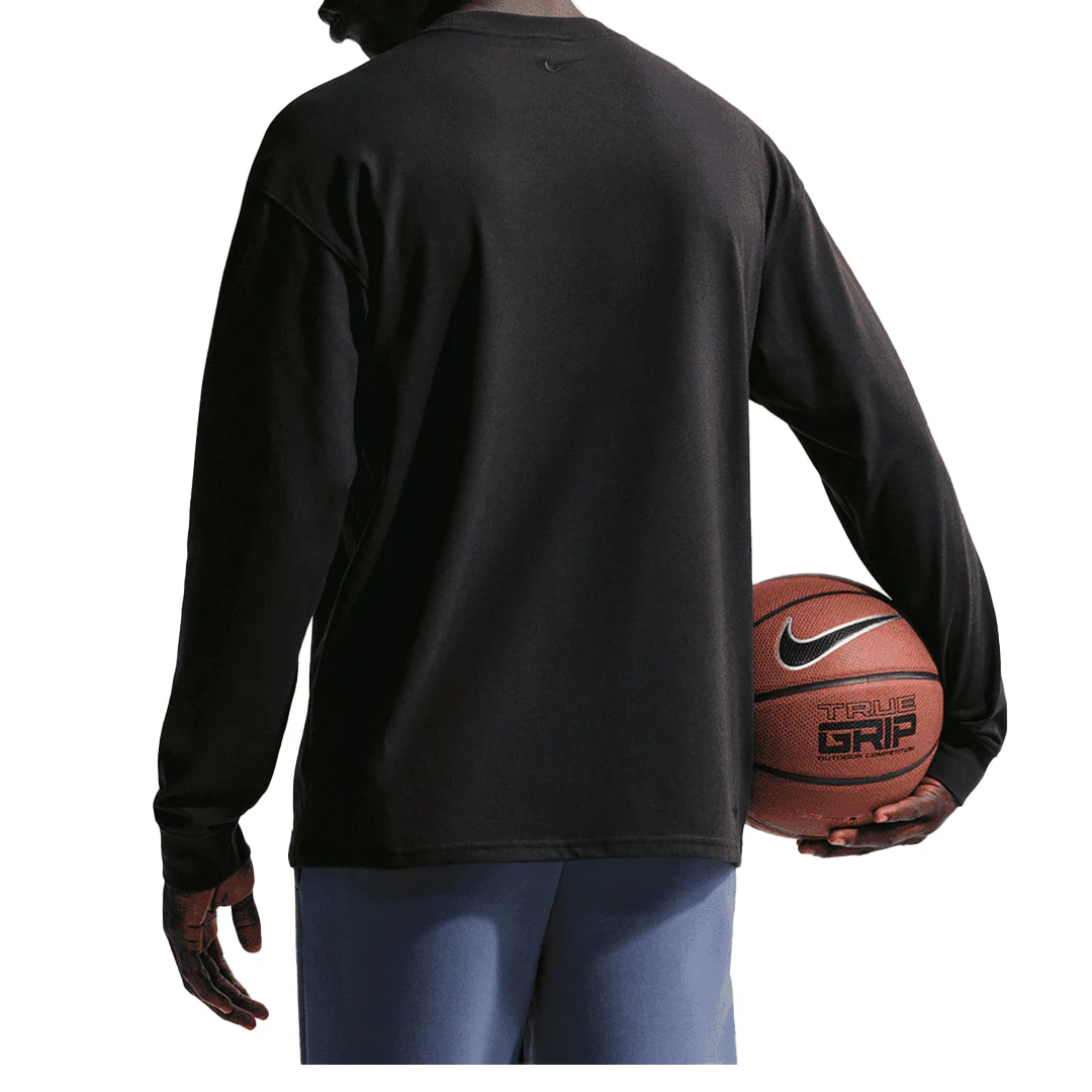 KOBE DRI-FIT LONG SLEEVE LUNAR NEW YEAR BASKETBALL T-SHIRT BLACK - Image 2