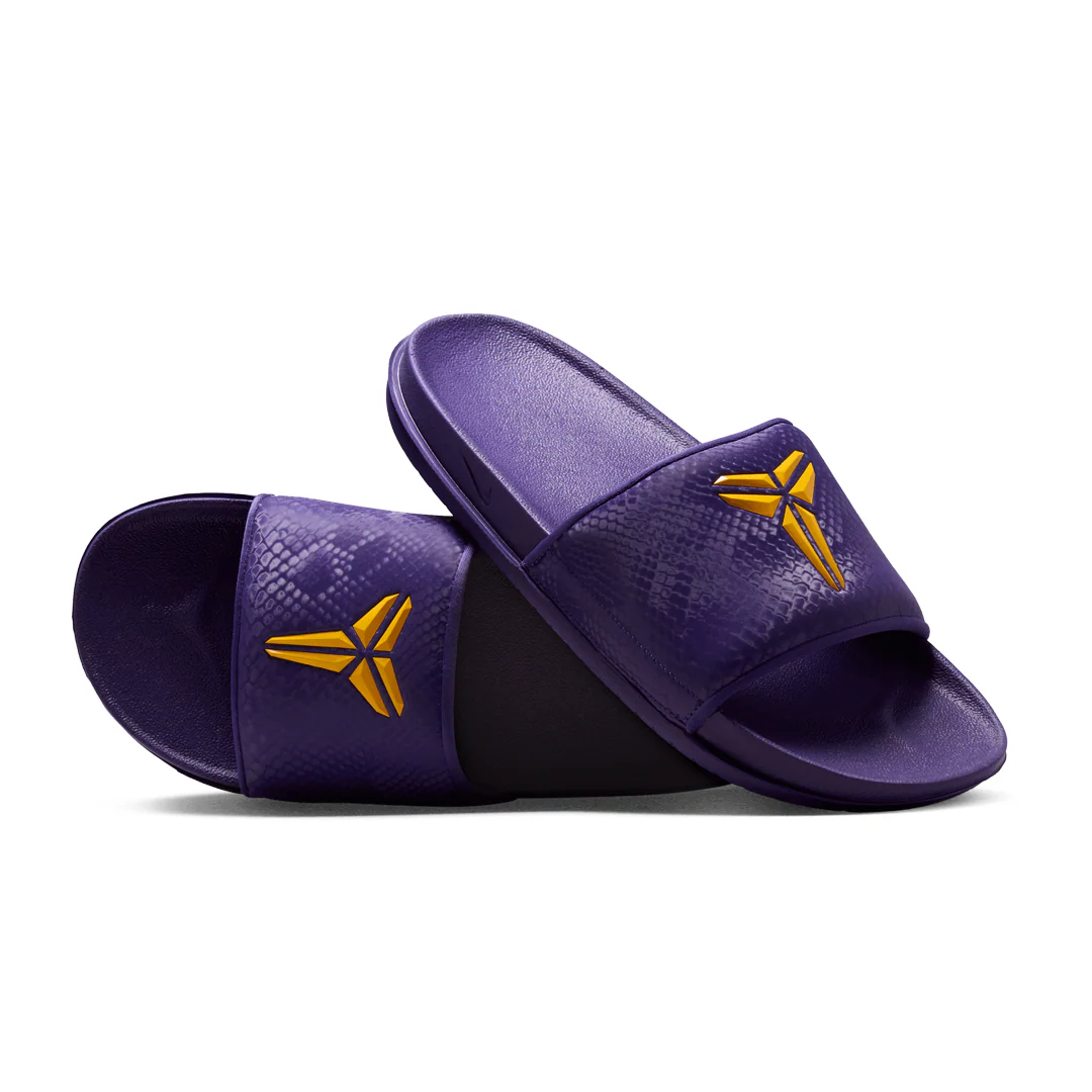 KOBE OFFCOURT SLIDE COURT PURPLE/UNIVERSITY GOLD - Image 2