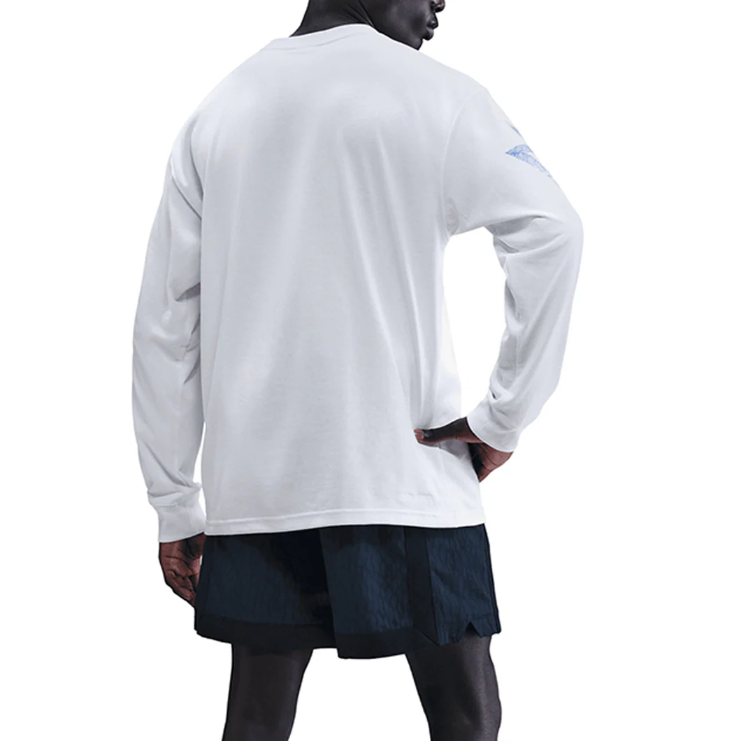 KOBE LONGSLEEVE T-SHIRT WHITE - Image 2