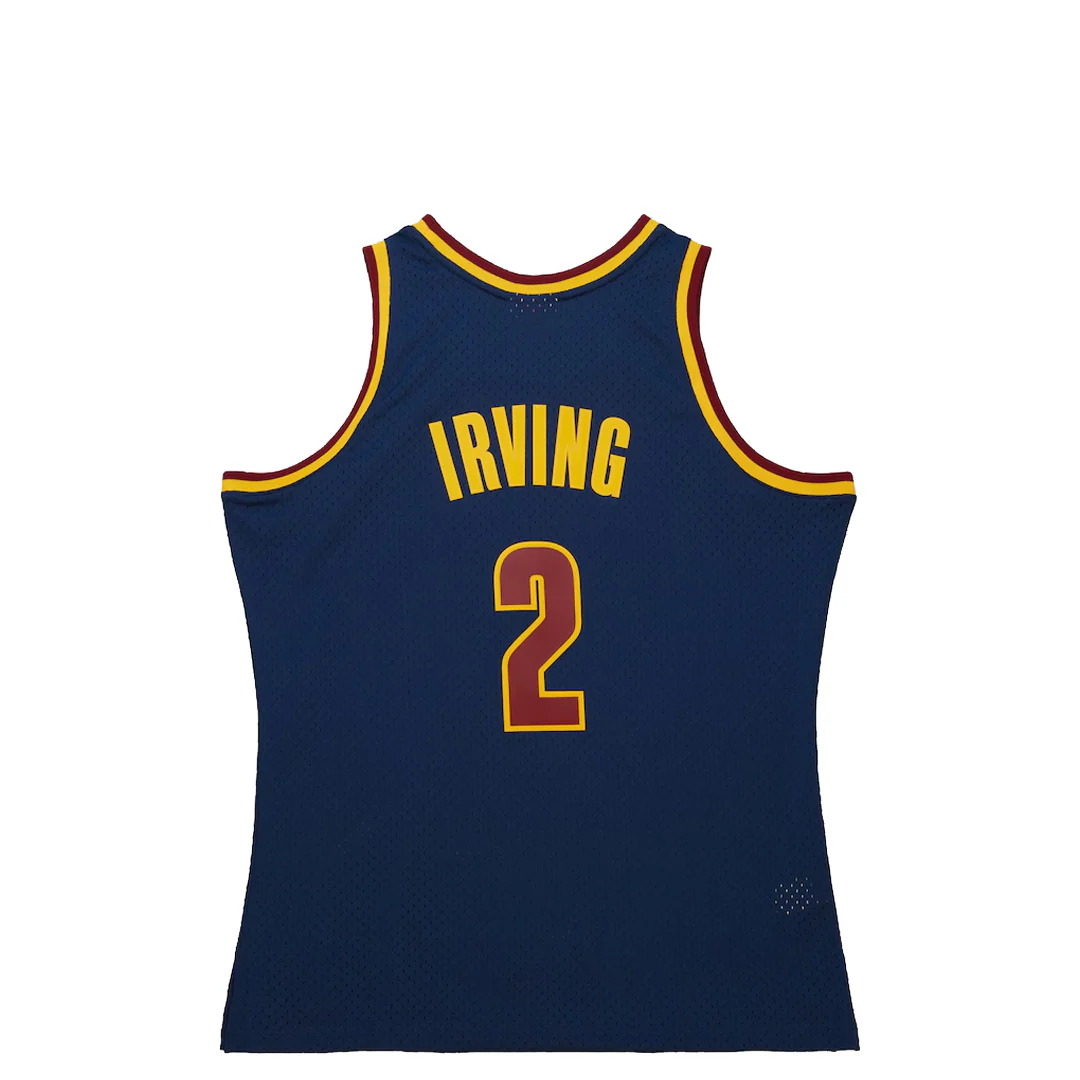 KYRIE IRVING CLEVELAND CAVALIERS 2011/12 SWINGMAN JERSEY NAVY - Image 2