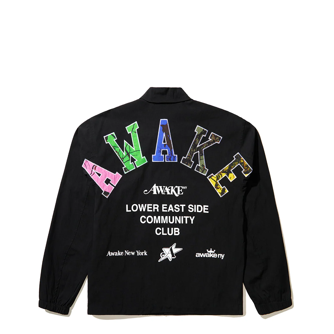 L.E.S COMMUNITY COACHES JACKET BLACK