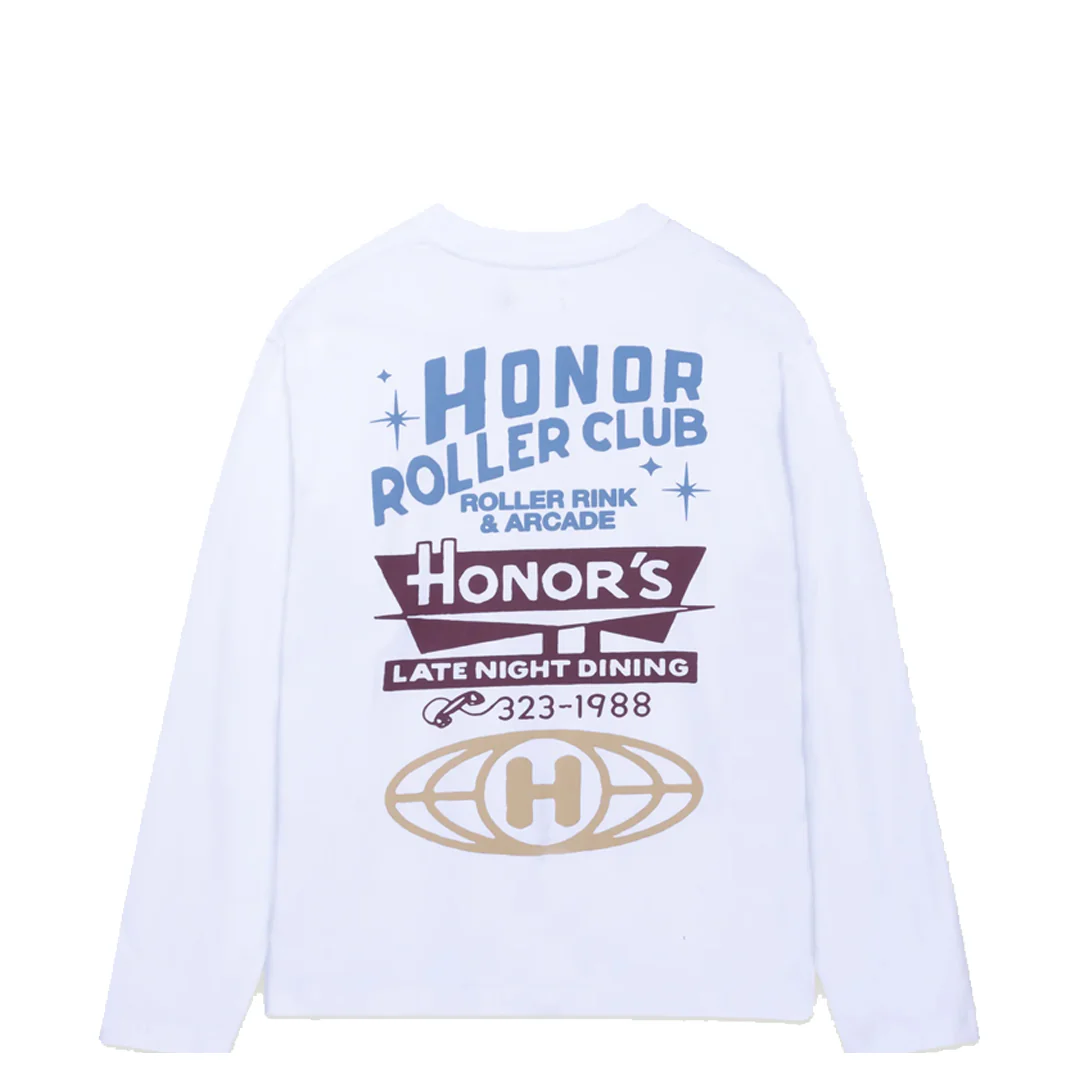 LATE NIGHT DINING LONG SLEEVE WHITE - Image 2