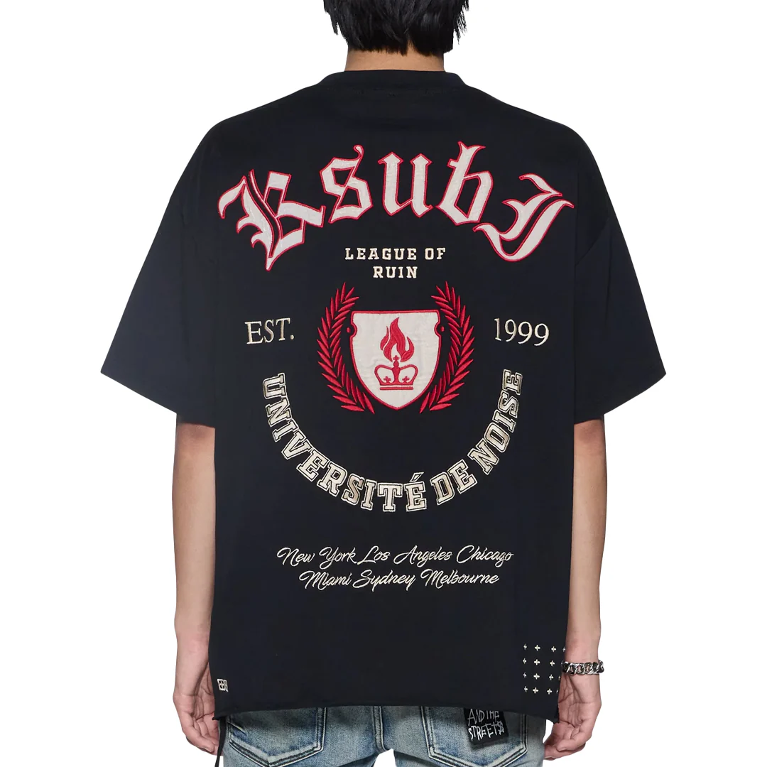 LEAGUE EKCESS SS T-SHIRT BLACK - Image 2