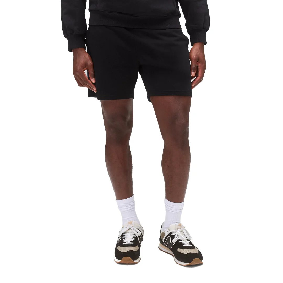 LIGHTWEIGHT TERRY 6" SWEATSHORT BLACK - Image 3