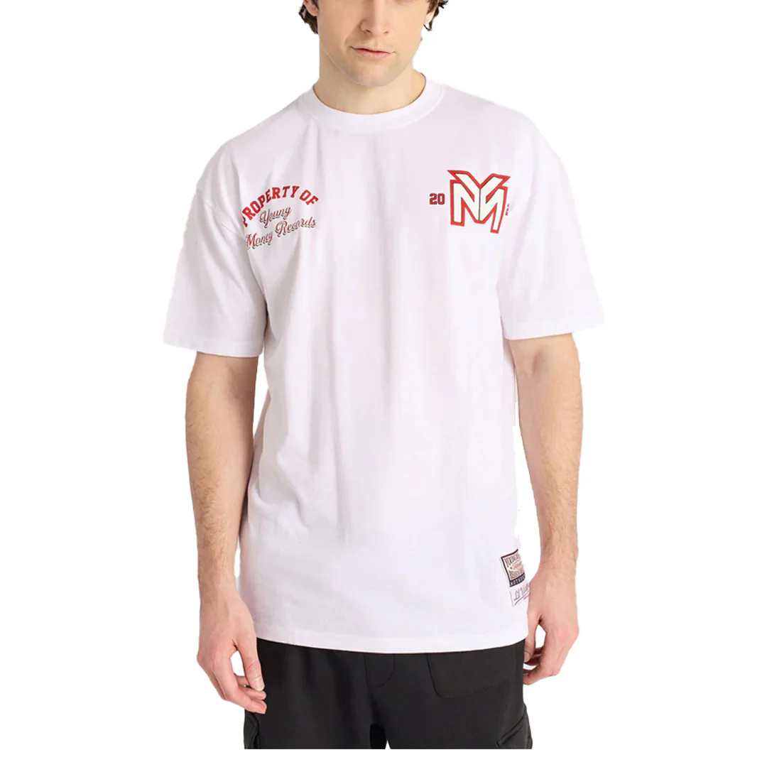 LIL WAYNE YOUNG MONEY RECORDS TEE WHITE
