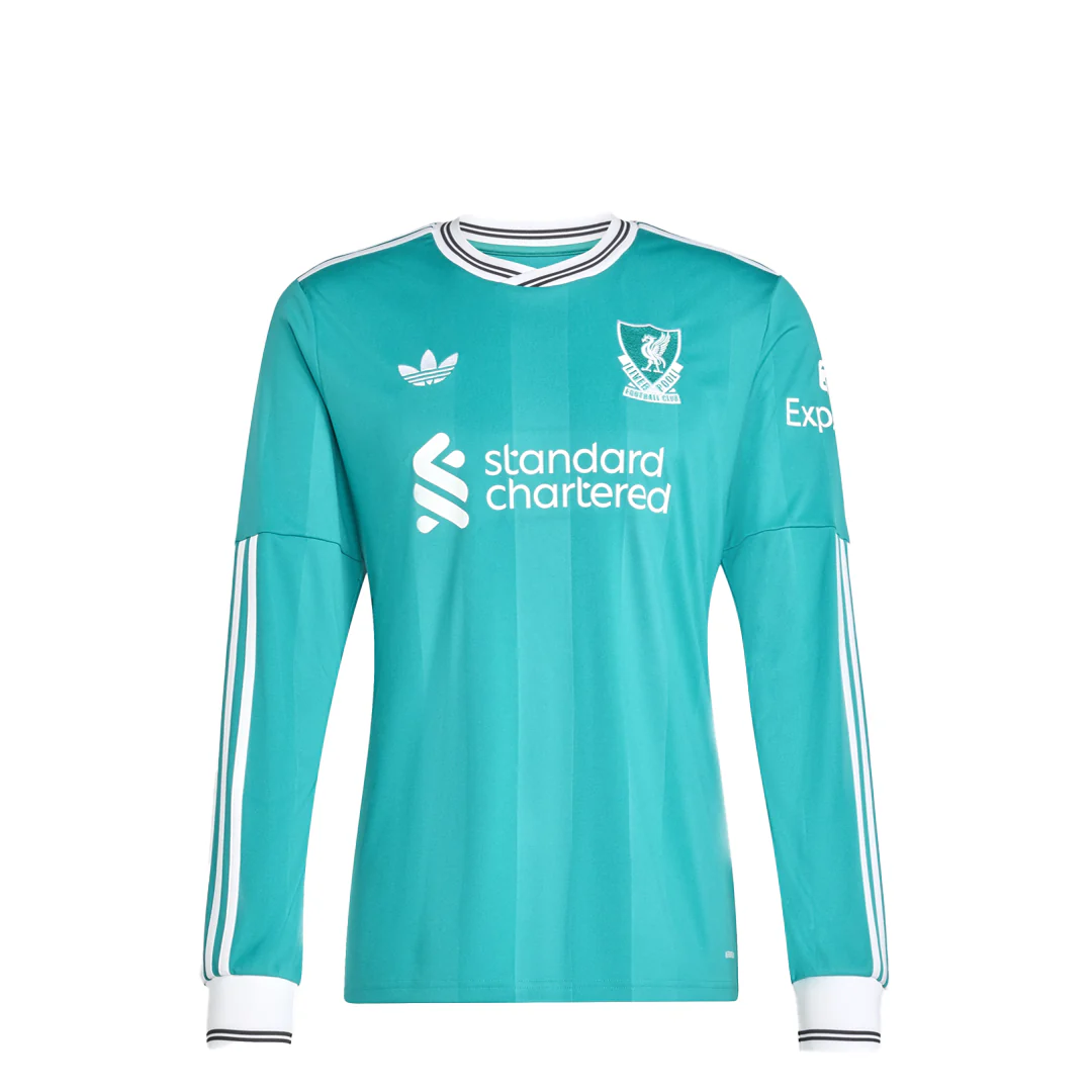LIVERPOOL FC 25/26 THIRD JERSEY LS SEA GREEN