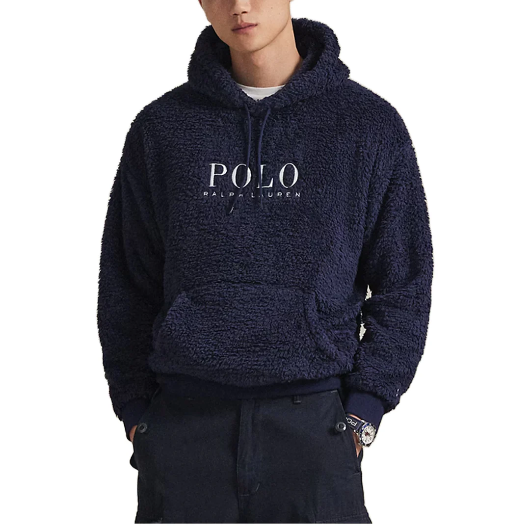 LOGO PILE FLEECE HOODIE - Image 2