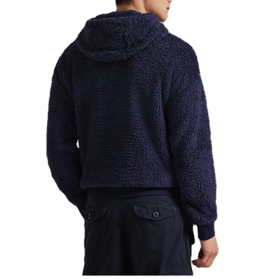 LOGO PILE FLEECE HOODIE - Image 3