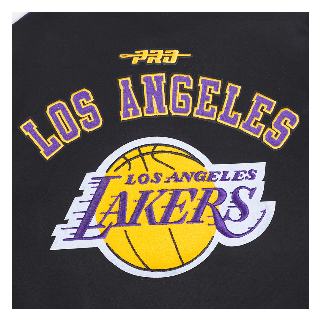 NBA LOS ANGELES LAKERS PRO GAME DAY DOUBLE KNIT JACKET - Image 4