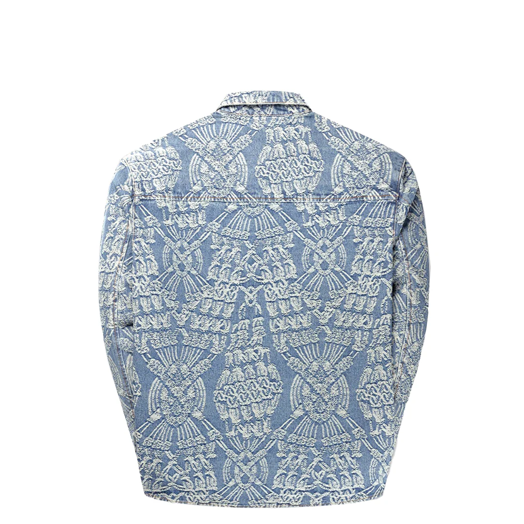 MACRAME RAHUL SHIRT MID BLUE - Image 2