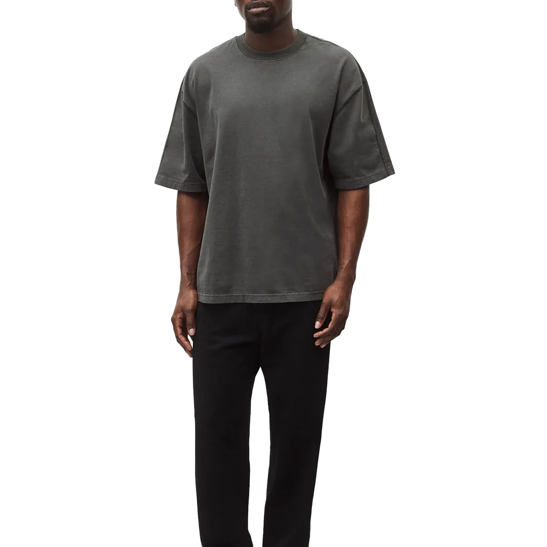 MIDWEIGHT JERSEY FADEAWAY RELAXED T-SHIRT FADED BLACK - Image 2