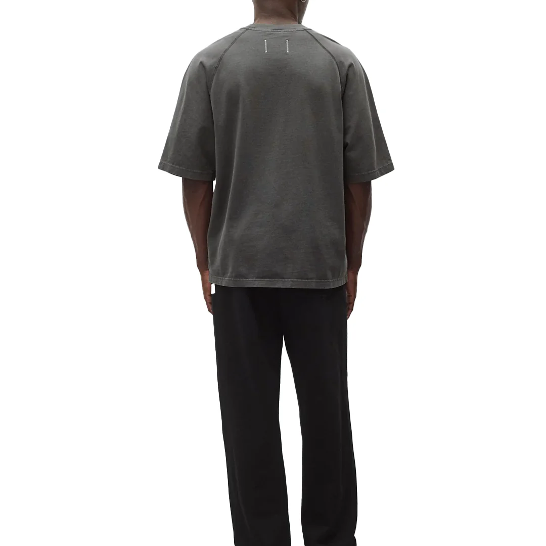 MIDWEIGHT JERSEY FADEAWAY RELAXED T-SHIRT FADED BLACK - Image 3