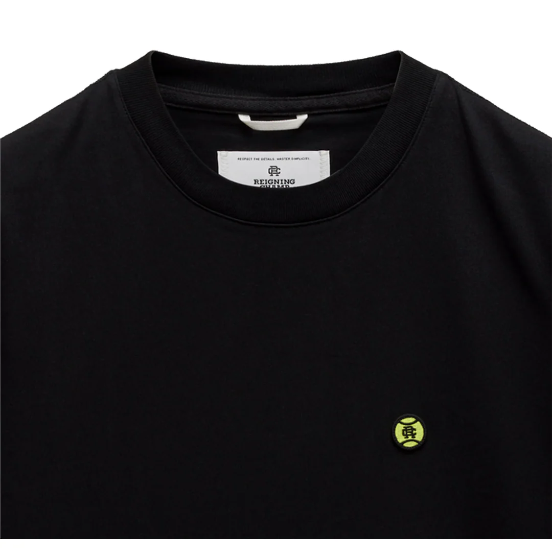 MIDWEIGHT JERSEY COURT OG BLACK T-SHIRT - Image 2