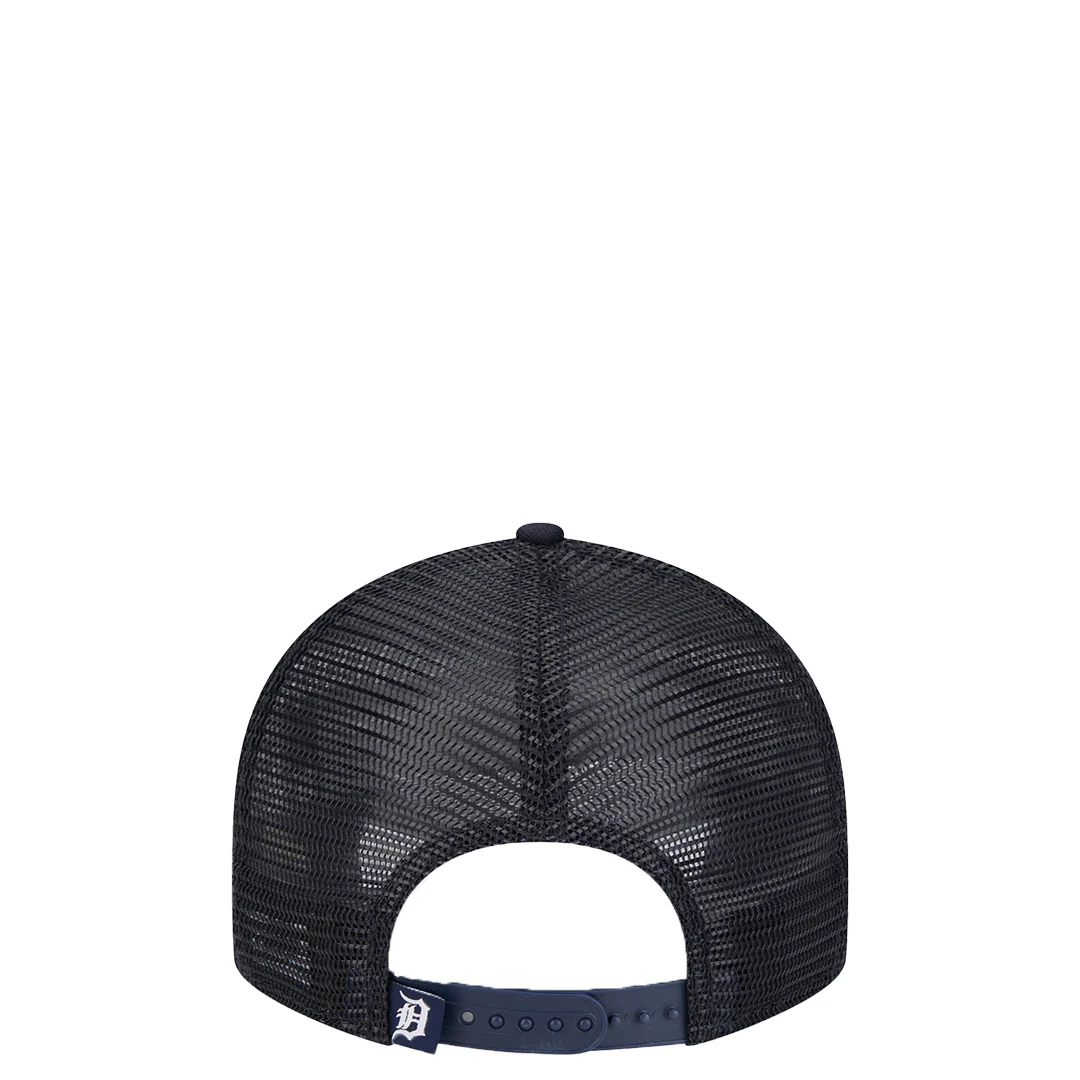 MLB DETROIT TIGERS LOW PROFILE 9FIFTY TRUCKER SNAPBACK NAVY - Image 4