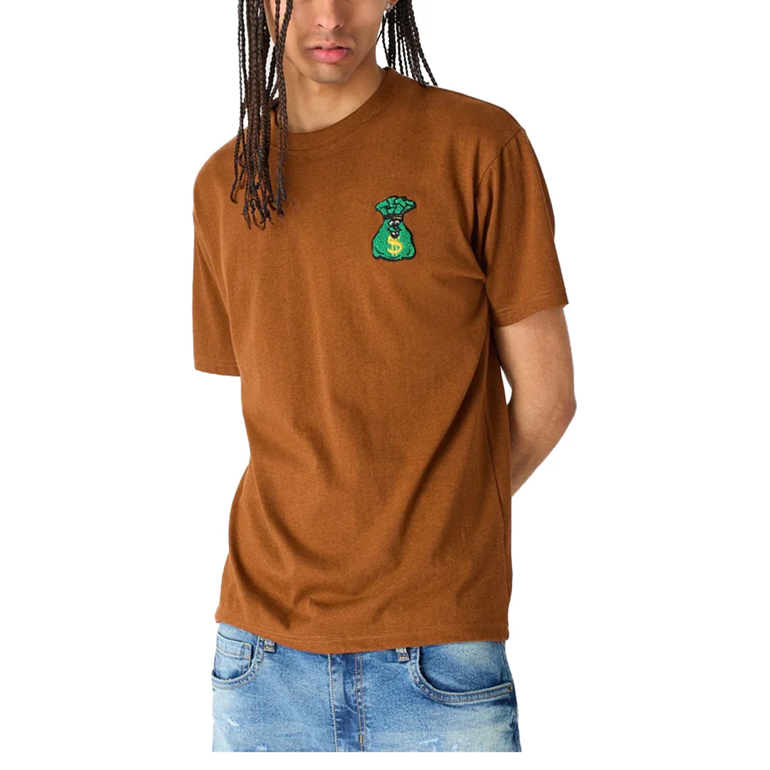 MONEY BAGS TEE KHAKI