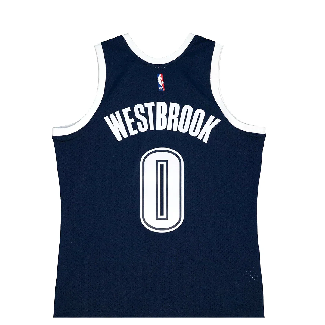 NBA OKLAHOMA THUNDER RUSSELL WESTBROOK #0 SWINGMAN ALTERNATE JERSEY - Image 2