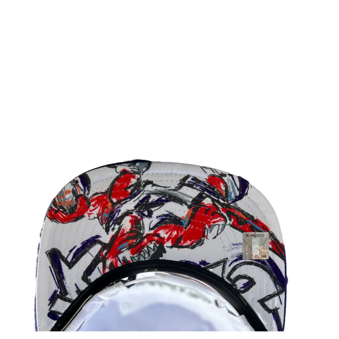 NBA TORONTO RAPTORS SCRIBBLES SNAPBACK - Image 2