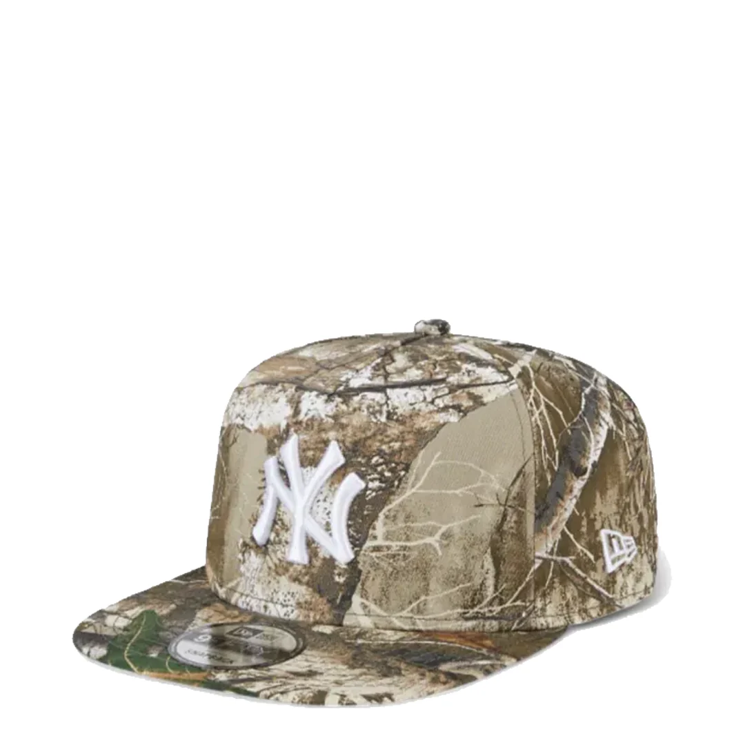 NEW YORK YANKEES REALTREE WHITE 9FIFTY SNAPBACK