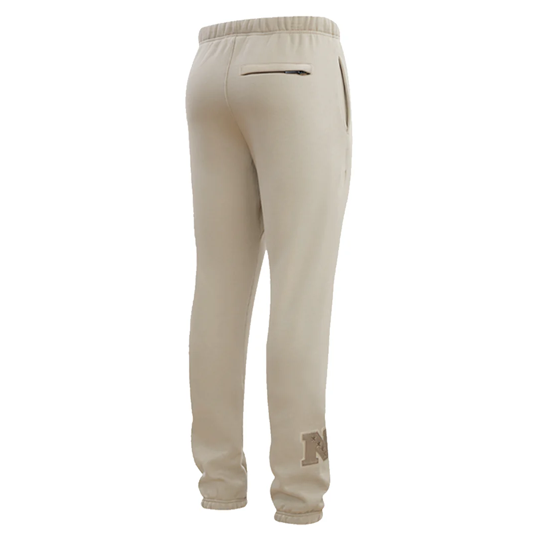 NFL DETROIT LIONS NEUTRAL FLEECE SWEATPANT TAUPE - Image 4