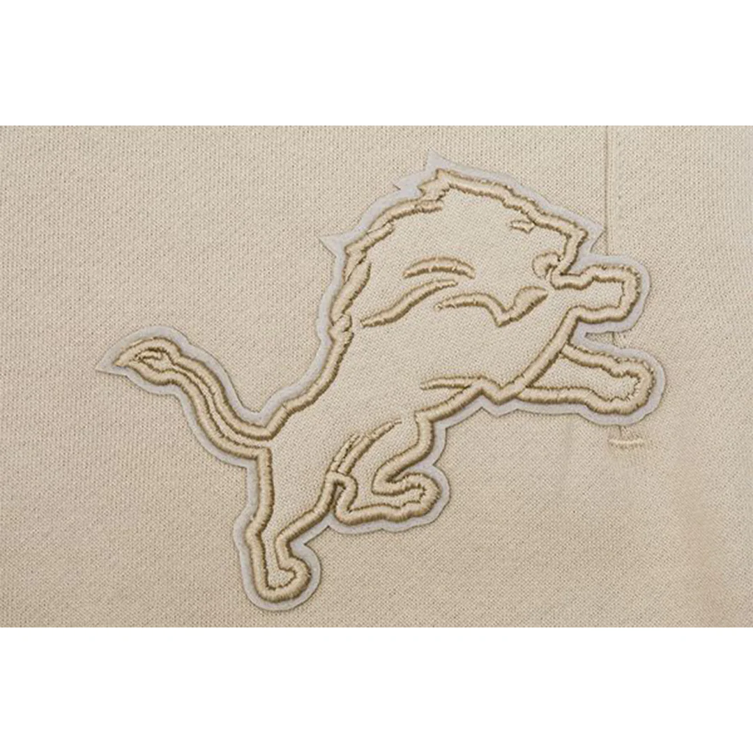 NFL DETROIT LIONS NEUTRAL FLEECE SWEATPANT TAUPE - Image 5