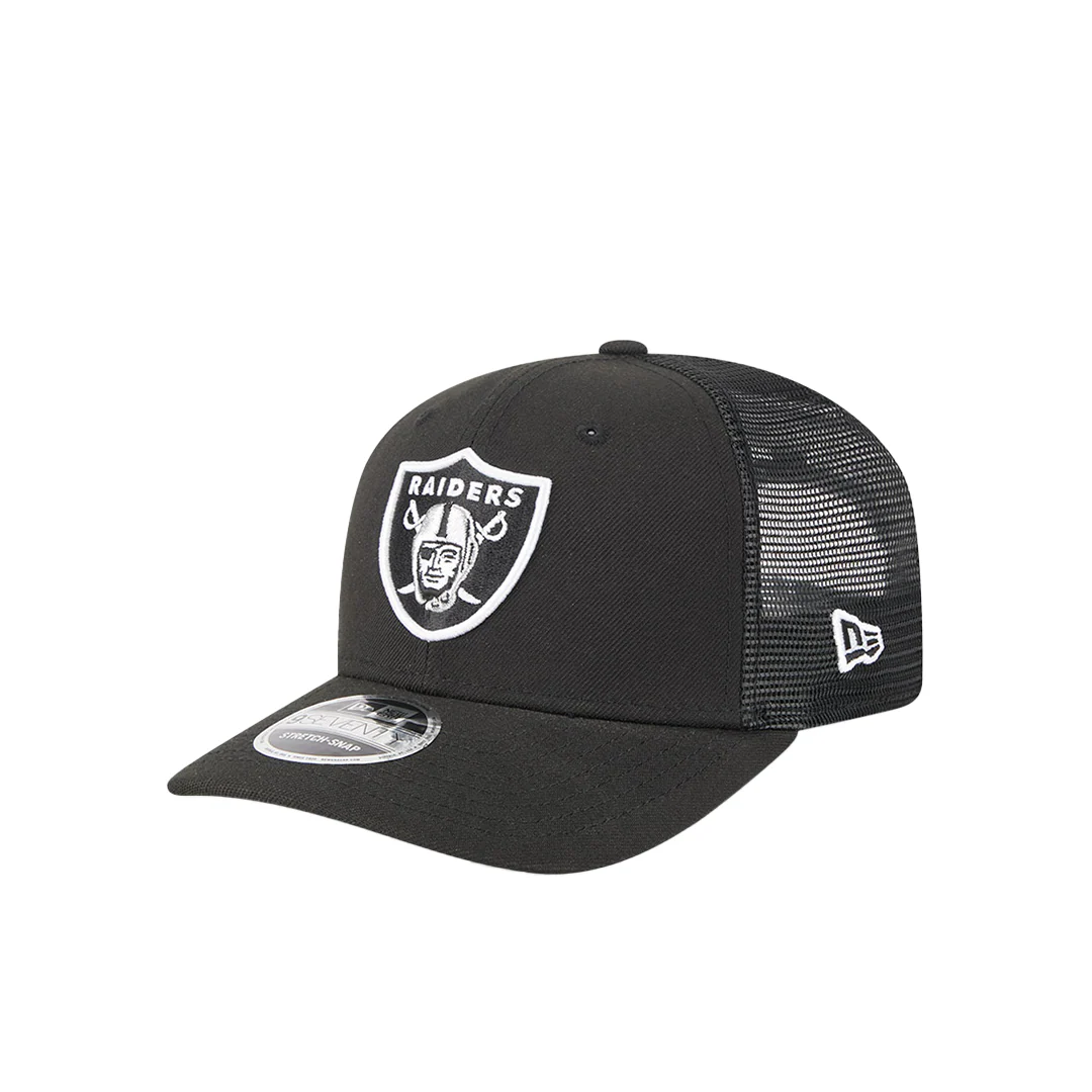 NFL RAIDERS 9SEVENTY STRETCH-SNAP CAP BLACK - Image 2