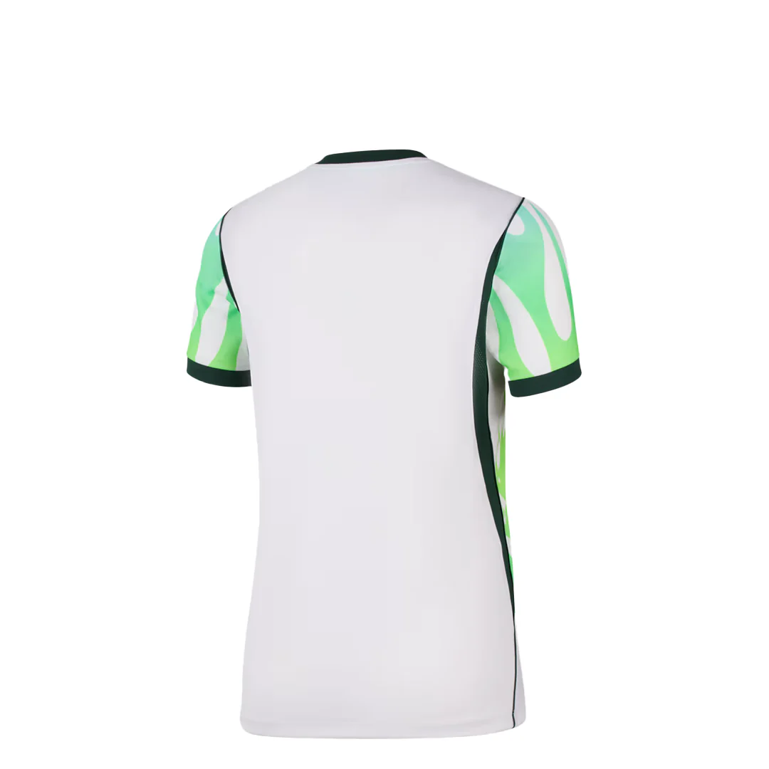 WOMEN'S NIGERIA 2026 STADIUM AWAY JERSEY WHITE/GREEN GLOW - Image 2