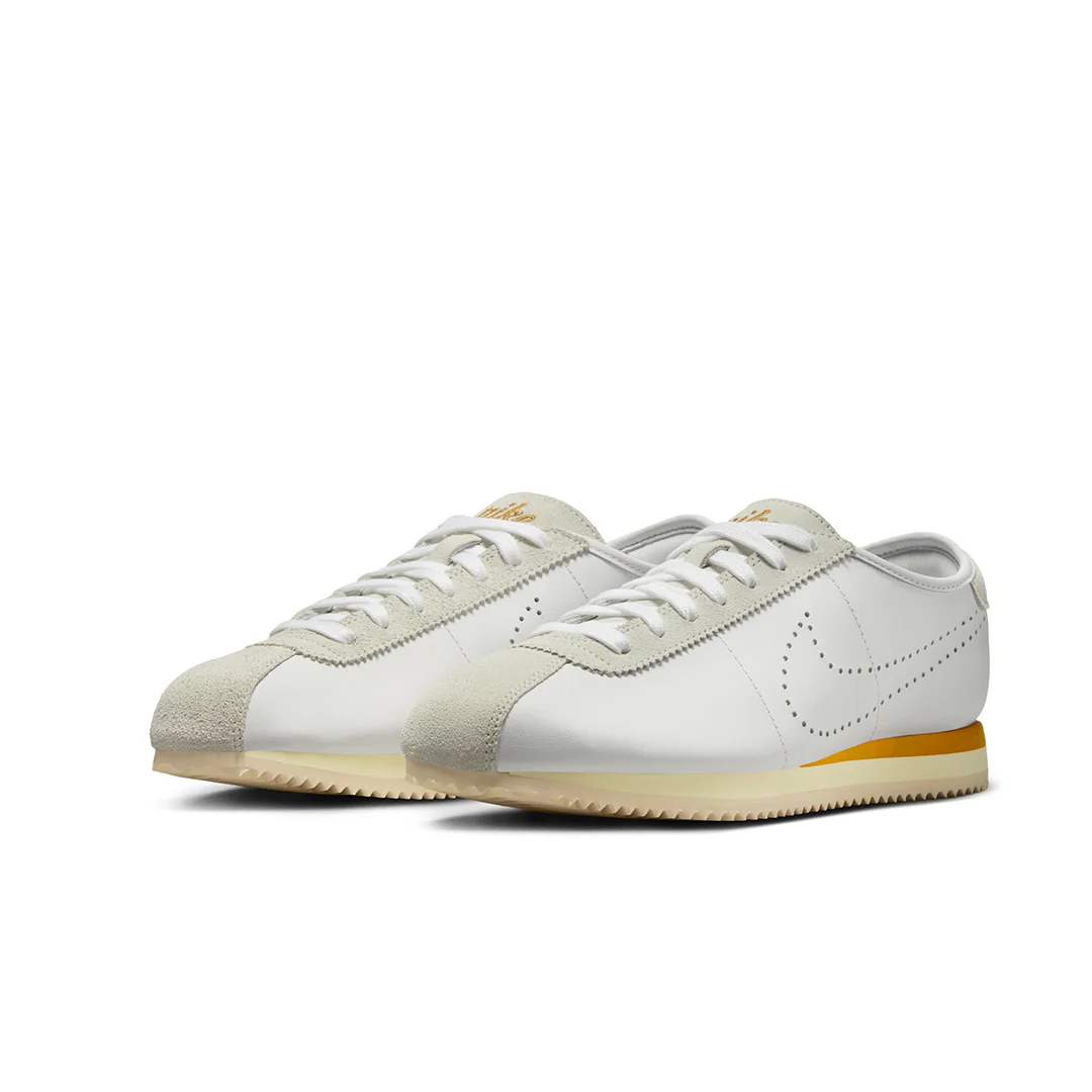 WOMEN'S CORTEZ LEATHER WHITE/LIGHT BONE - Image 2