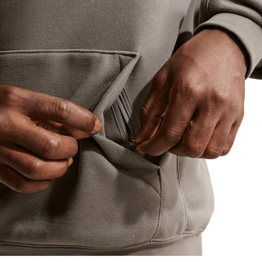 NOCTA FLEECE CS HOODIE 2 OLIVE GREY - Image 2
