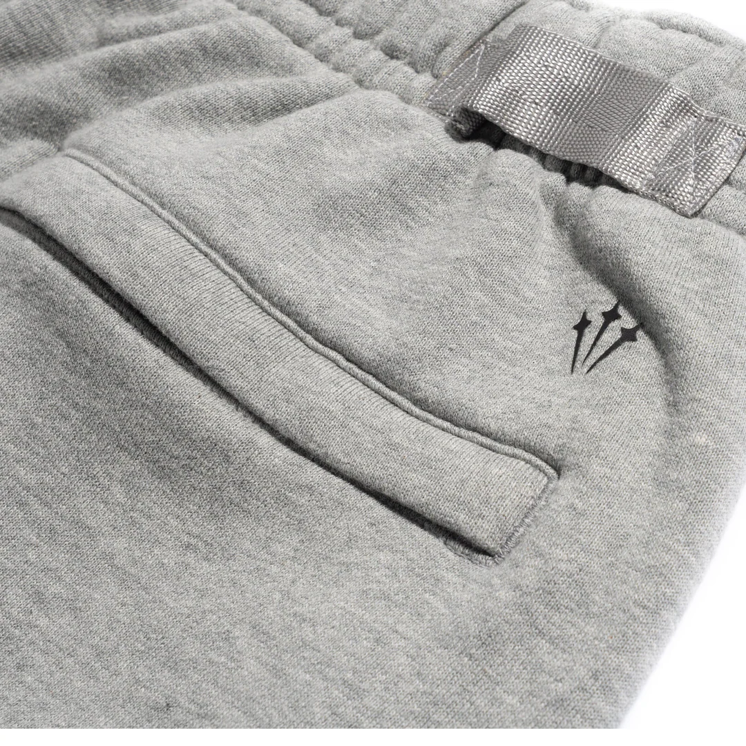 NOCTA CARDINAL FLEECE SHORTS GREY - Image 3