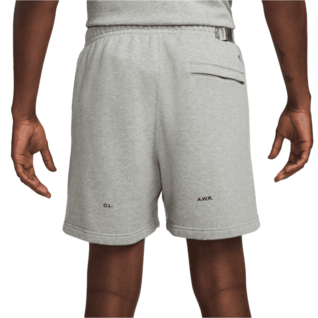 NOCTA CARDINAL FLEECE SHORTS GREY - Image 5
