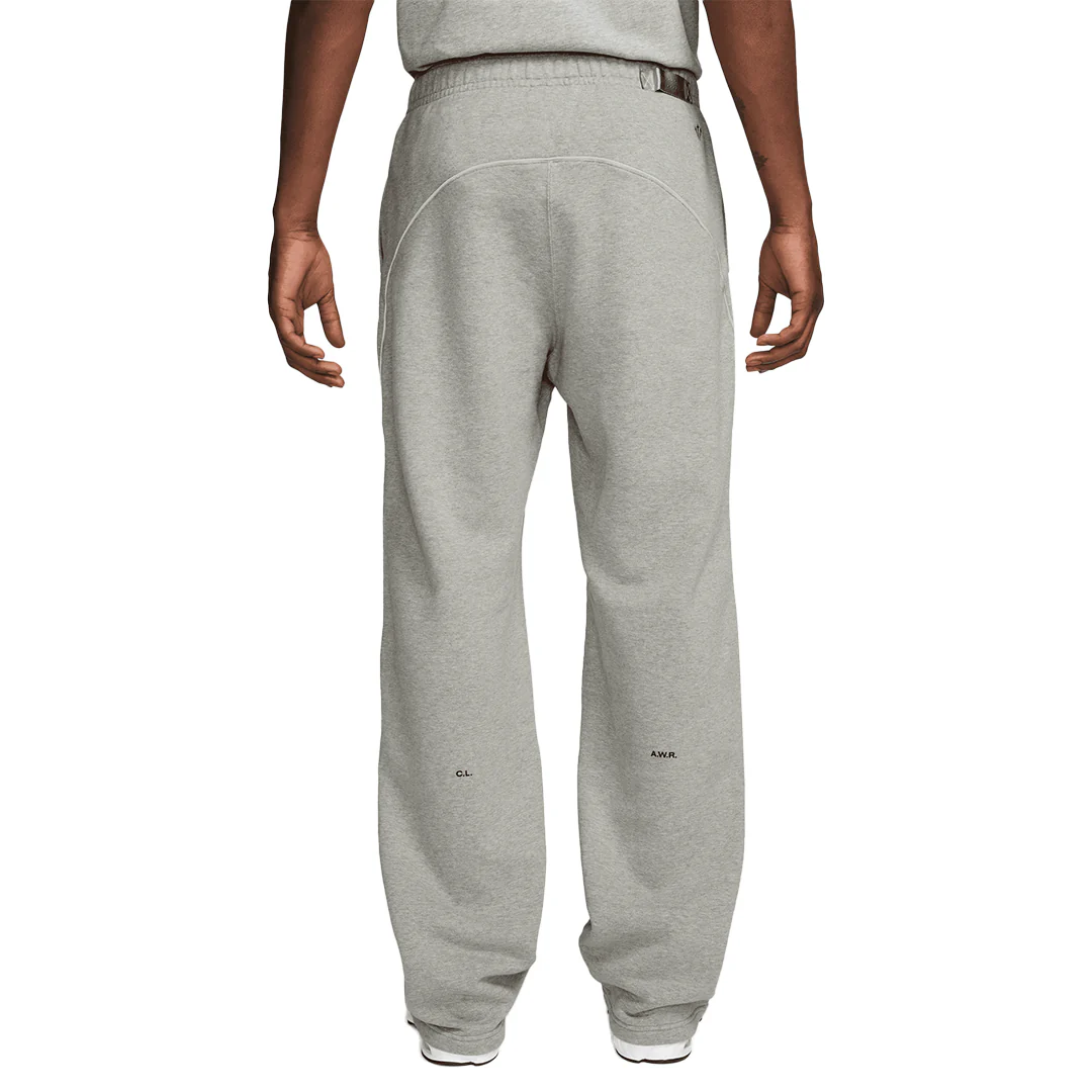 NOCTA OPEN HEM FLEECE PANTS HEATHER GREY - Image 2