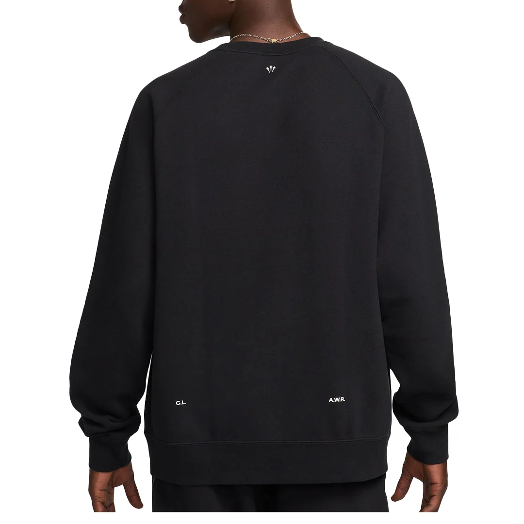 NOCTA FLEECE CS CREWNECK BLACK - Image 2