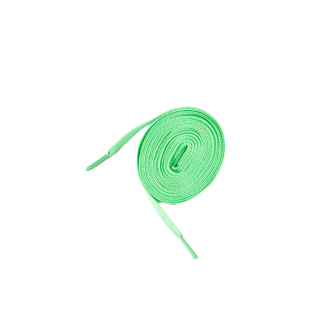 NRML™ FLAT SHOELACES APPLE GREEN - Image 2
