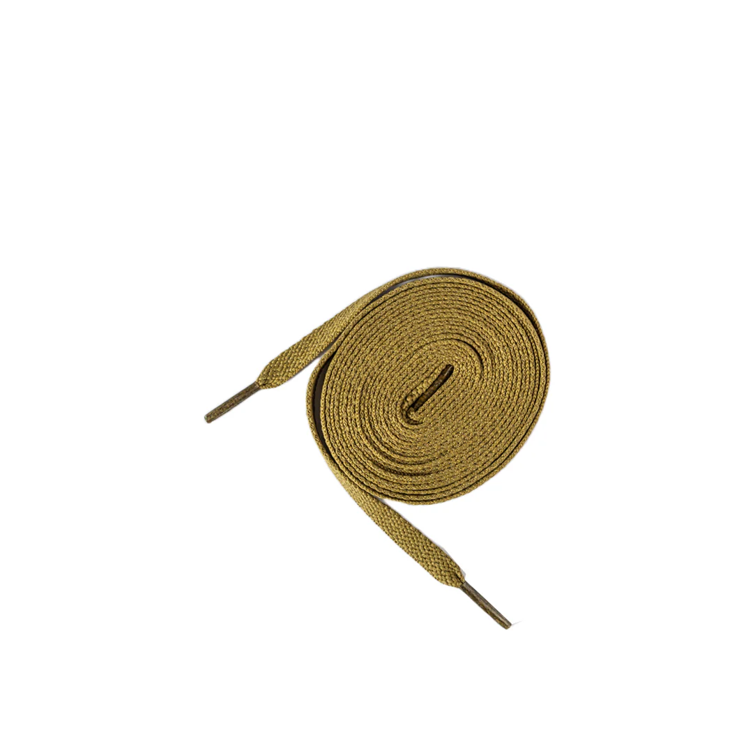NRML™ FLAT SHOELACES ARMY GREEN - Image 2