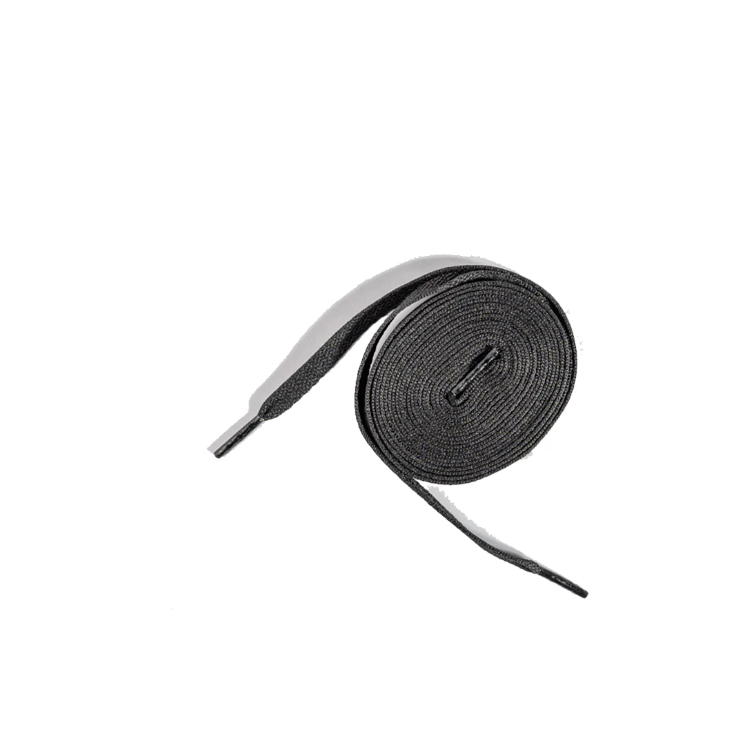 NRML™ FLAT SHOELACES BLACK - Image 2