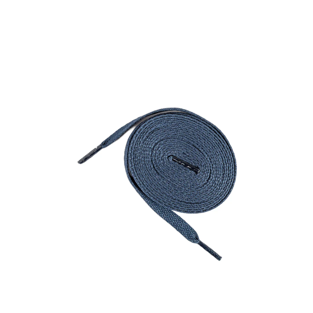 NRML™ FLAT SHOELACES NAVY - Image 2