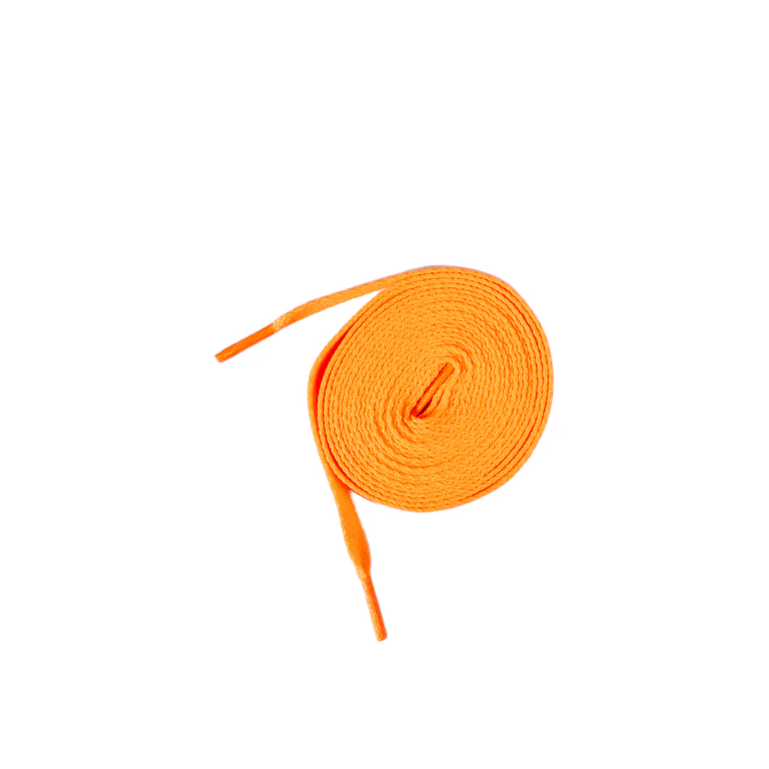 NRML™ FLAT SHOELACES ORANGE - Image 2