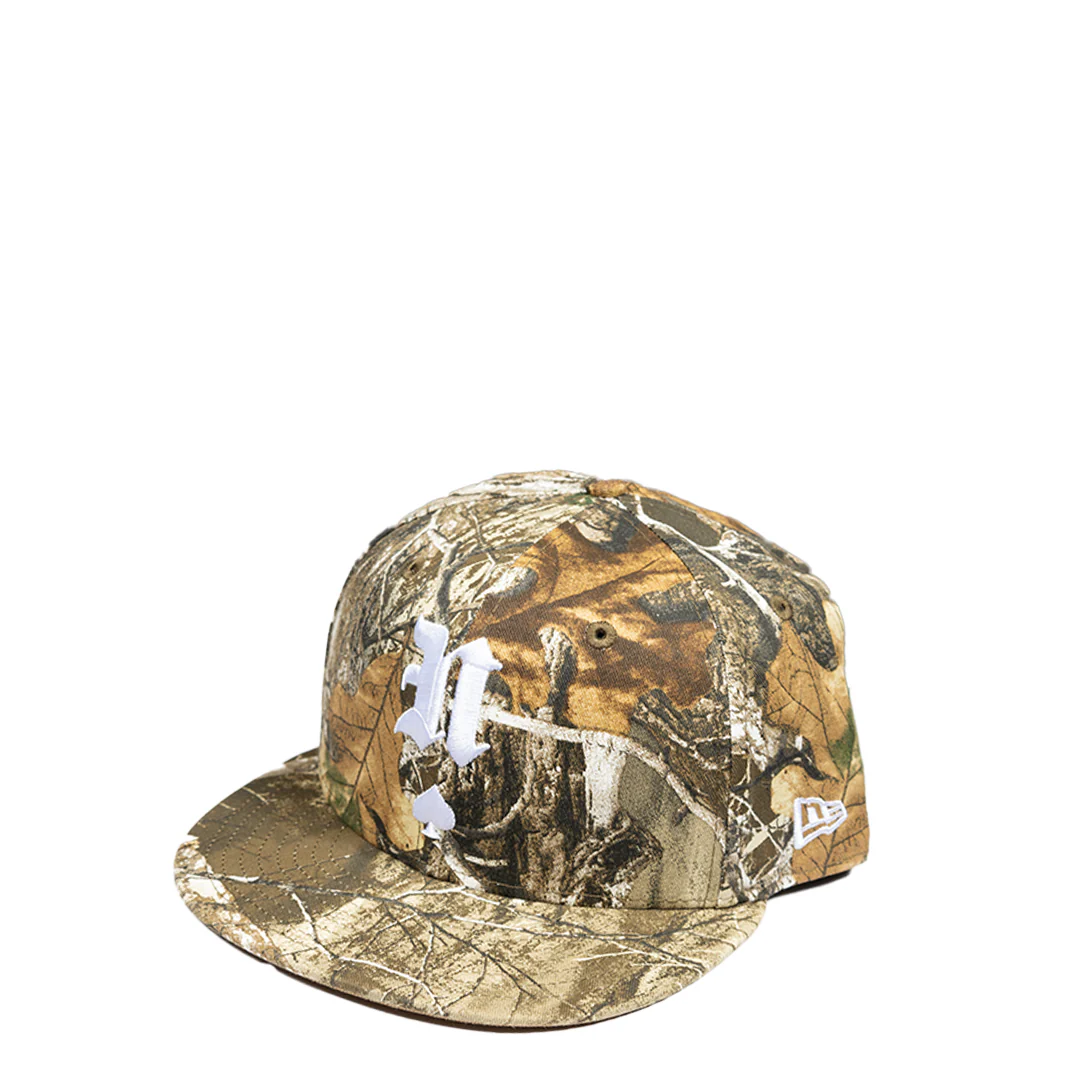 NRML X NEW ERA "ACE OF SPADES" REALTREE CAMO 9FIFTY SNAPBACK KHAKI
