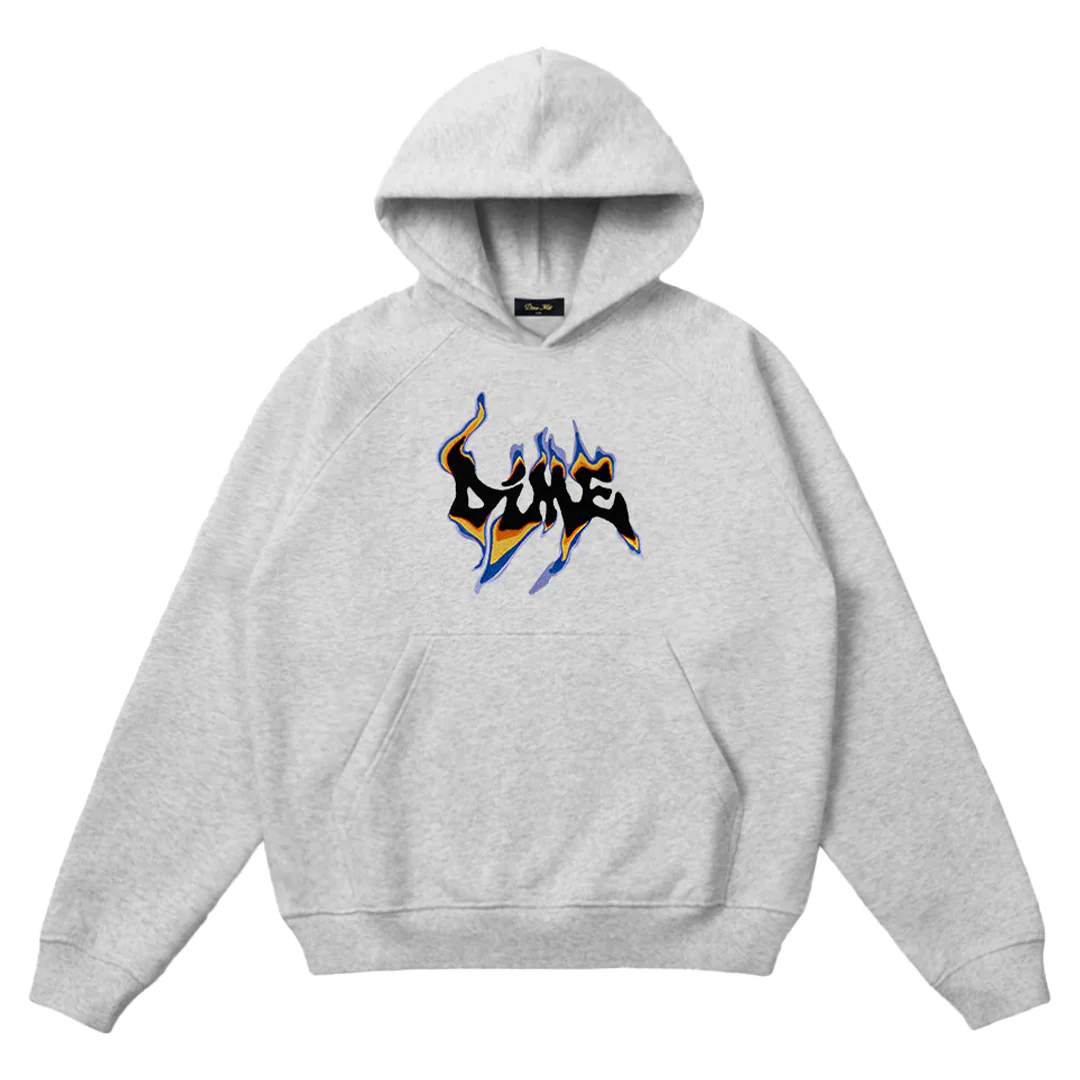 OIL HOODIE HEATHER GREY
