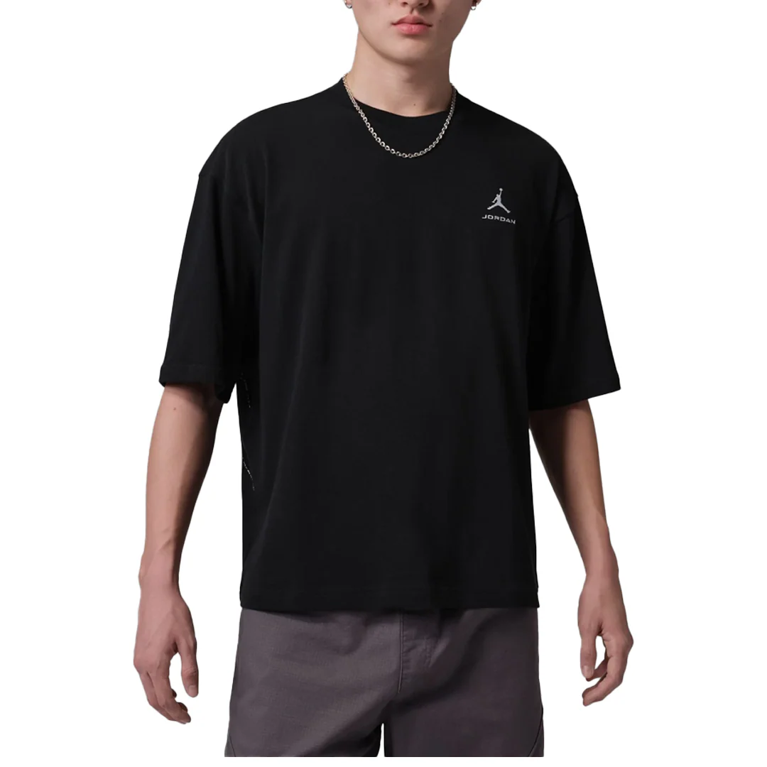 BLACK CAT OVERSIZED T-SHIRT BLACK - Image 2