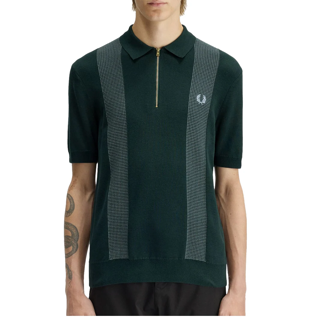 PANEL DETAILED KNITTED SHIRT - Image 3
