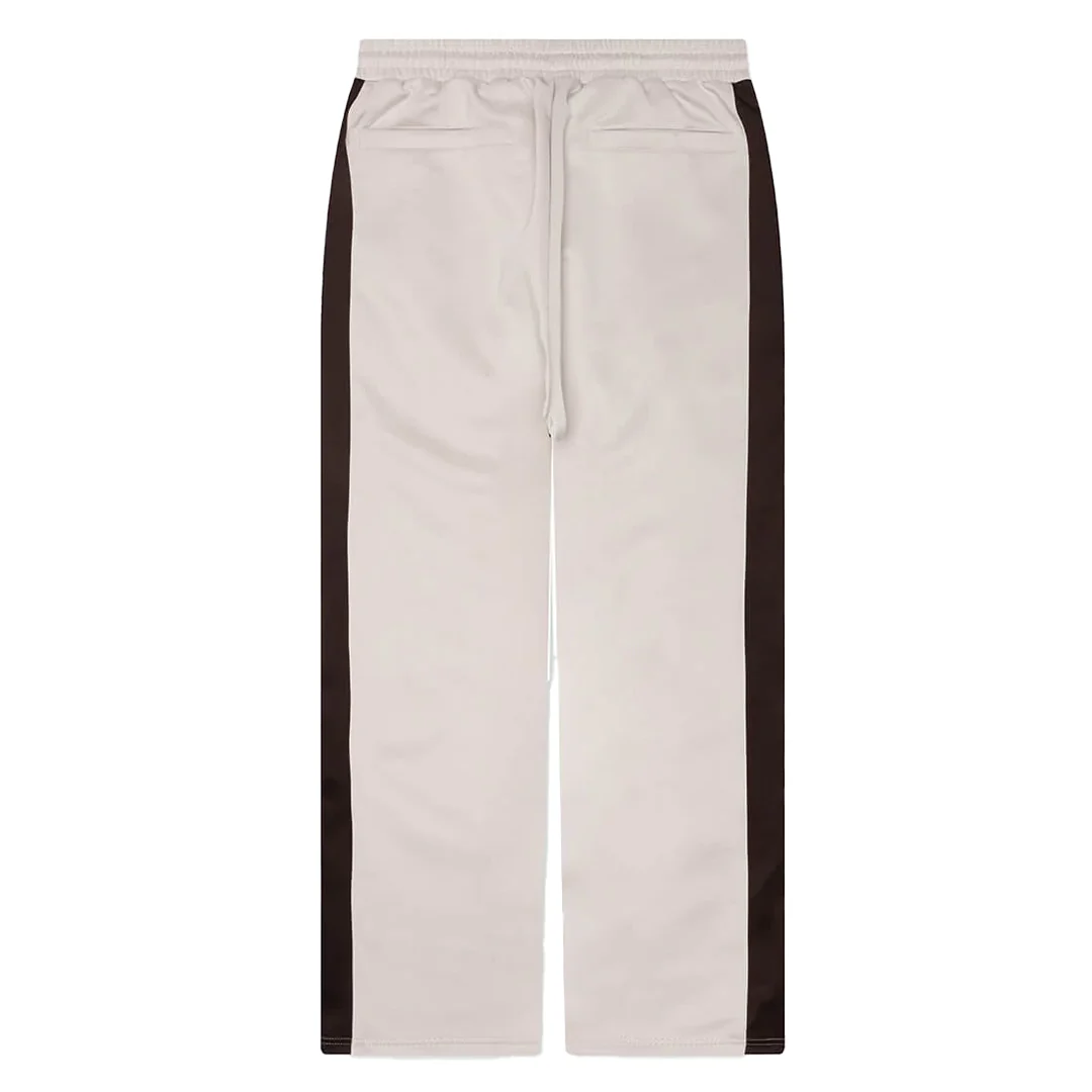 PIN TUCK TRACK PANT STONE/BROWN - Image 3