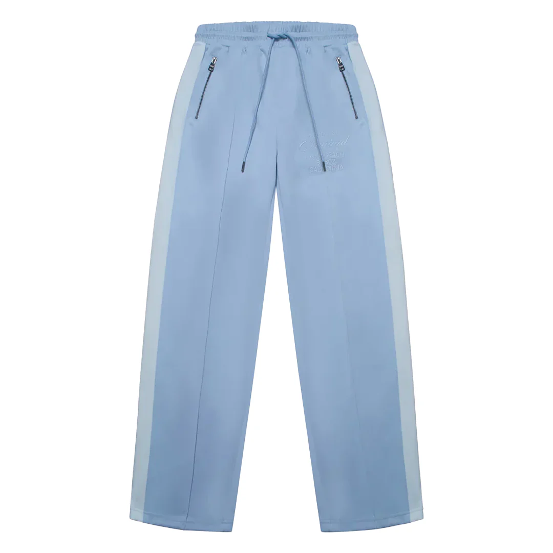 PIN TUCK TRACK PANT BLUE/OFF WHITE - Image 3