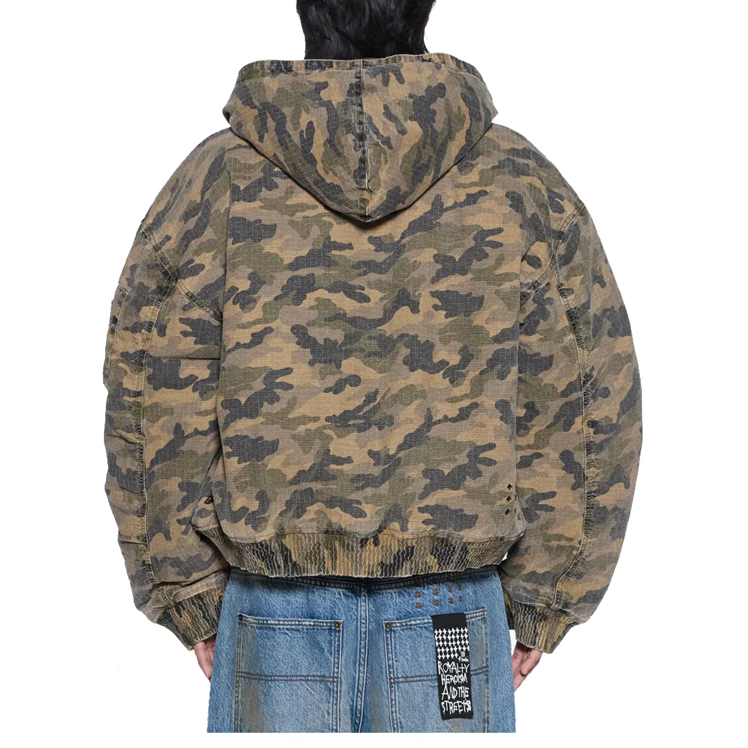 PLATED BOMBER JACKET CAMO - Image 2