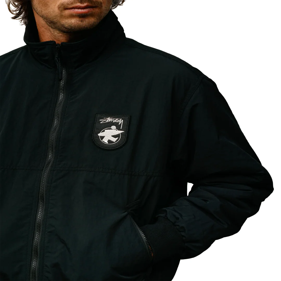 POLAR FLEECE LINED JACKET BLACK - Image 3