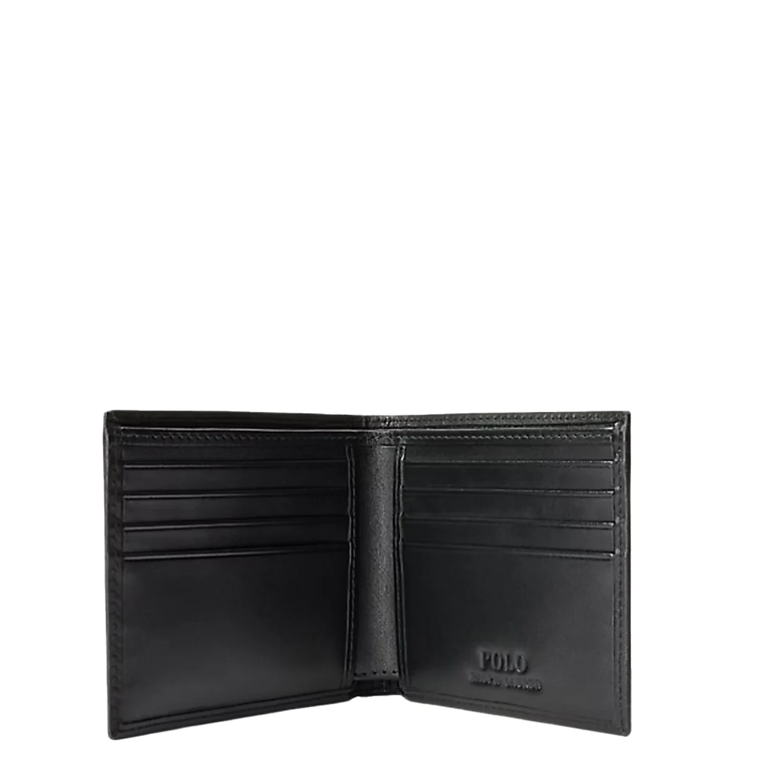 POLO BEAR LEATHER BILLFOLD WALLET - Image 3