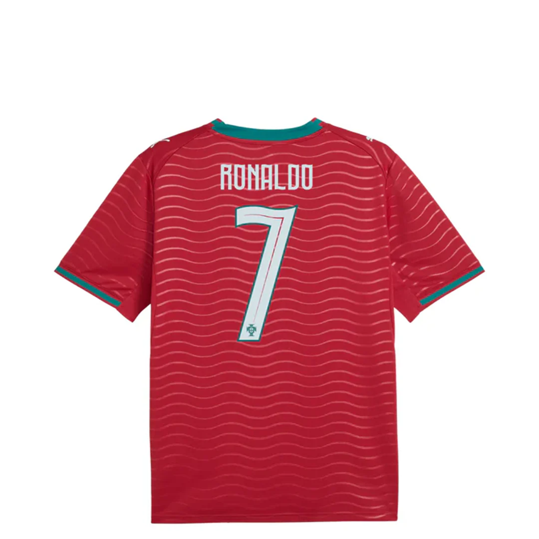PORTUGAL FPF RONALDO HOME 2026/27 JERSEY RED - Image 2