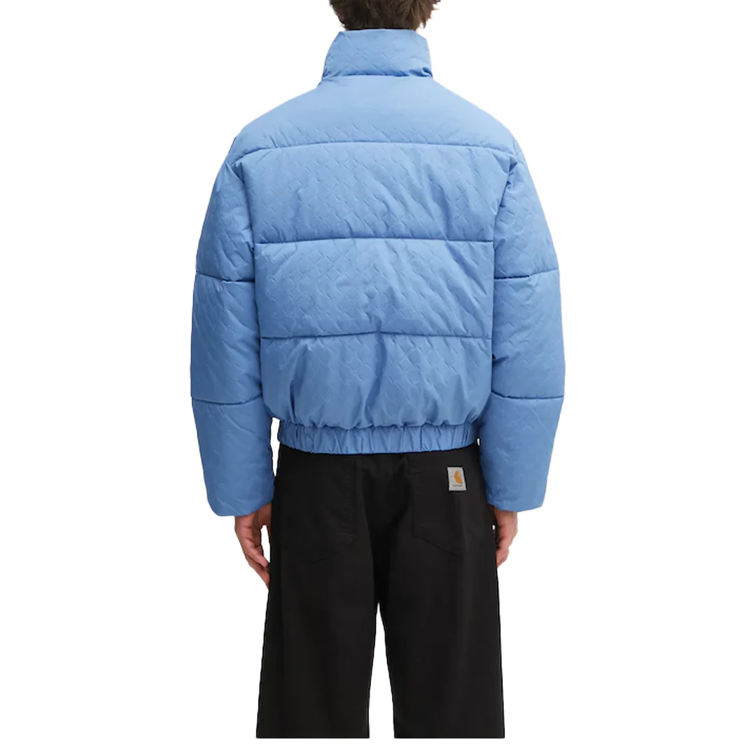 RENAKO MONOGRAM PUFFER JACKET RIVIERA BLUE - Image 2