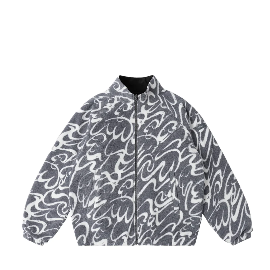 REVERSIBLE CHILLING FLEECE GREY