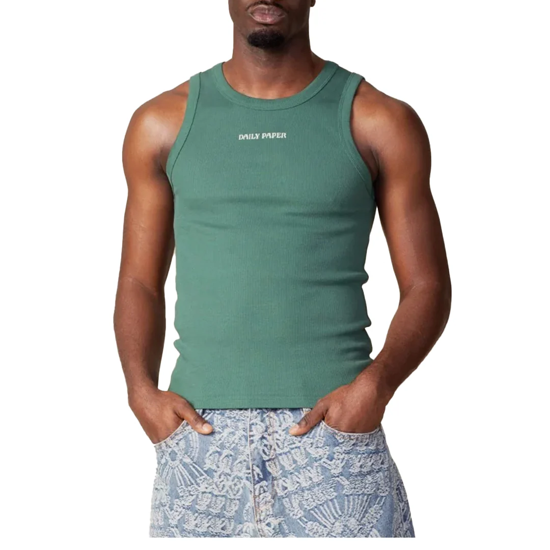 RIB TANK TOP BISTRO GREEN - Image 3